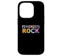 Feminists Rock women's rights equal pay justice vs sexism Case for iPhone 14 Pro