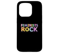 Feminists Rock women's rights equal pay justice vs sexism Case for iPhone 15 Pro