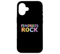 Feminists Rock women's rights equal pay justice vs sexism Case for iPhone 16