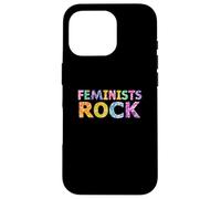 Feminists Rock women's rights equal pay justice vs sexism Case for iPhone 16 Pro
