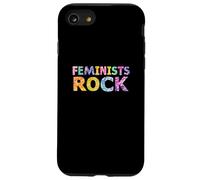 Feminists Rock women's rights equal pay justice vs sexism Case for iPhone SE (2020) / 7 / 8