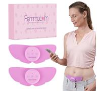 Femmacalm Replacement Butterfly Gel Pads for TENS Machines - Reusable Adhesive Electrode Pads for Muscle Stimulation & Pain Relief, Compatible with Most Standard TENS Devices (NO Device Included)