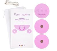 Femmacalm Replacement Wired Pads - Compatible with Femmacalm TENS Device & Most TENS Units, Precision Round Gel Pads for Period Pain, Lower Back Pain & Body Pain Relief