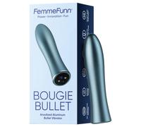 FemmeFunn Bougie - Premium Aluminum Vibrator (Silver)