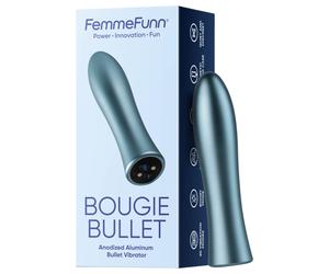 FemmeFunn Bougie - Premium Aluminum Vibrator (Silver)