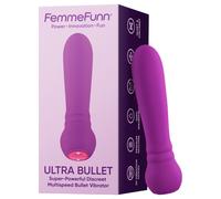FemmeFunn Ultra Bullet - Premium Vibrator Wand (Purple)
