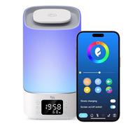 Femometer Family Baby Sleep Sound Machine - Multi-Functional Night Light, Wake-up Aarm, Room Temperature Display, Controllable via Bluetooth, White Noise Machine for Peaceful Nights