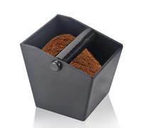 FEMONGY Coffee Knock Box 800ml Knock Box with Removable Knock Lever, Sage Knock Box, Coffee Grounds Knock Box, Barista Accessories, Coffee Bin,for Espresso Maker Accessories (Black)
