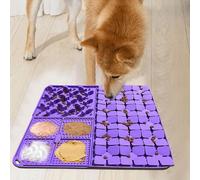 Femont Silicone Snuffle Mat for Dog,Slow Feeder Lick Mat with Suction Cups for Slow Eating,Encourages Natural Foraging Skill,Pet Sniffing Mat for Small/Medium/Large Dog Cat