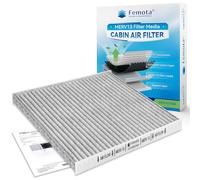 Femota MERV 13 Cabin Air Filter with Activated Carbon, CF10709 for Hyundai Accent, Genesis Coupe, Tucson, Veloster; Kia Forte, Forte Koup, Rio, Rio5, Rondo, Sportage.