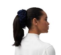 Femple Modest Scrunchies | Womens Hair Volume Scrunchie | Suitable For All Hair Types Hair Accessories (Navy)