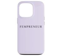 Fempreneur - Women Boss & Female Business Entrepreneur Girls Case for iPhone 13 Pro