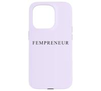 Fempreneur - Women Boss & Female Business Entrepreneur Girls Case for iPhone 15 Pro