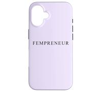 Fempreneur - Women Boss & Female Business Entrepreneur Girls Case for iPhone 16