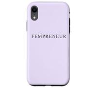 Fempreneur - Women Boss & Female Business Entrepreneur Girls Case for iPhone XR