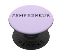 Fempreneur - Women Boss & Female Business Entrepreneur Girls PopSockets Adhesive PopGrip