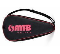 FEMTI Padel Racket Cover Bag with Adjustable Sling Strap and Full Zipper, 420D Protective Padel Tennis Racket Sports Carry Case for Training. (Red)