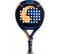 Femti Padel Racket in 100% Carbon Fiber, Pro Paddle Rackets for Adults, Light & Durable Ultra Soft EVA Foam Paddle Tennis Racket Perfect for Beginners & Players of All Ages (Orange)