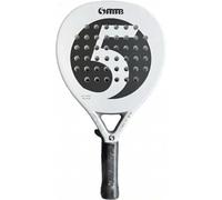 FEMTI Padel Racket Tennis,100% Carbon Fiber Lightweight & Durable, Racquet with Ultra-Soft EVA Foam Core, Padel Racquet for Men & Women - (White)