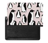 FENAC Passport Holder Cute Penguin Passport Cover Case Waterproof Travel Wallet for Women Men