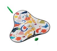 Fenayuu Cat Activity Mat, 2-in-1 Rechargeable Rolling Automatic Toy, Automatic Cat Toy - For Household Indoor Outdoor Training Motion Simulation Hunting Exercises Climbing