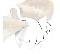Fenayuu Cat Ass Bread Clip Funny 3D Printed Bag Holder, Cat Shaped Bread Bag Clip, Novelty Kitchen Tool for Cat Lovers