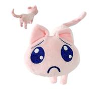 Fenayuu Cat Plushy - Plush Kitten | Realistic Soft Doll with Big Eyes Sad Expression for Youth Adult Baby Girl Boy Indoor Play Sleeping Sofa Decor Car Seat