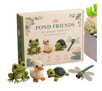 Fenayuu Craft Set for Pearl Animals, 3D Craft Set for Making Animals, Beading Creative Set for Beginners, Girls, Teenagers, Women, Men, Adults, as well as for Hobby Craftsmen