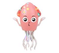 Fenayuu Dancing Octopus Toy,Auto-Avoid Crawling Musical Octopus - USB Rechargeable Electric Robot with LED Lights and Music for Home Indoor Travel