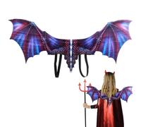Fenayuu Dragon Wings for Adults, Cosplay Wings, Non-Woven Fabric Dragon Wings Costume Accessory for Carnival, Renaissance, Medieval Party Costume, Fancy Dress