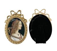 Fenayuu Gold Picture Frames Vintage,Antique Gold Photo Frame for Table Top and Wall Display | Resin Wall Art Tabletop Display Home Decor for Wedding Holiday Christmas Party Hotel Decoration