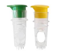 Fenayuu Pack of 2 Lemon Squeezers, Manual Lemon Squeezer, Hand-Held Citrus Juicer and Lemon Pourer, Portable Lemon Squeezer for Orange Lemon Pomegranate