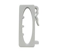 Fenayuu Popcorn Bowl Handle, Popcorn Tub Handle Attachment, Reusable Snack Bowl Handle for Movie Nights, Cinema, Children, Adults, 11 x 4.2 x 1.5 cm