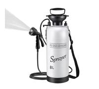 Fenayuu Portable Shower, Manual Outdoor Camping Shower, Camping Accessories, Shower Set for Travel, Bathroom, Car, Plant Watering