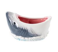 Fenayuu Shark Attack Bowl,Shark Fruit Bowl for Kitchen Counter - Large Decorative Cartoon Container Party Decoration for Salad Snack Popcorn Dry Food Fruit Jewelry Soup Candy