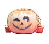 Fenayuu Shoulder Bag,Pumpkin Smiling Face Wallet - Pumpkin Wallet Fashion Purse for Phone Document Work Daily Shopping Travel Street Outdoor Date Commute