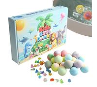 Fenayuu Shower Ball, Natural Bubble Fun, Personal Care Products, 24-Piece Children's Bubble Bath Ball for the Shower, for Teenagers, Girls, Home, Hotel, Nursery, Bathroom, Bathtub, Party