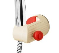 Fenayuu Shower Head Mount | Adjustable Shower Head Bracket,Holder Adjustable Waterproof Mount for Sprayer Glass Nozzle Wall Marble Bathroom