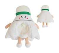 Fenayuu Shuttlecock Costume Accessory | Funny Soft Eye-catching for Costumes, Shuttlecock Plush Hat - For Celebrations, Parties, School - Women, Men, Youth, Family