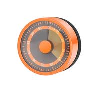 Fenayuu Stainless Steel Timer, Kitchen Cooking Timer, Kitchen Timer, 0 to 60 Minutes Timing, 72 Super Loud Reminder Sound, Suitable for Kitchen, Sports, Study, Countdown