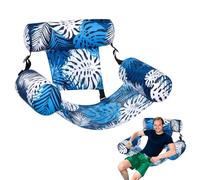 Fenayuu Swimming Pool Swimming Cushion Air Chair Lounger Inflatable Swimming Seat for Summer Holiday Family Garden Bathing Fun Adults