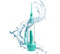 Fenayuu Water Floss, Lightweight Irrigator for Adults, Manual Irrigator, Wireless for Gum Care and Hygiene, Daily Use for Children and Adults, for Travel