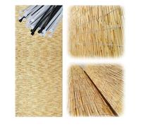 Fence 1.5m x 5m Outdoor Garden Barrier Balcony Windbreak Backyard Seclusion Stylish Garden Divider (A3 105x450 cm)