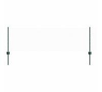 Fence and Post Steel Panels Outdoor Barrier Garden Terrace Divider vidaXL