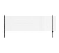 Fence and Post Steel Panels Outdoor Barrier Garden Terrace Divider vidaXL