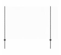 vidaXL 22 x U-Channel Grey 160 cm Steel Hexagonal Fence Stakes vidaXL Grey 1.6 x 100 m Steel