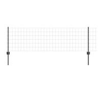 Fence and Post Steel Panels Outdoor Barrier Garden Terrace Divider vidaXL