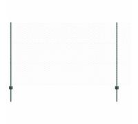 vidaXL Green Hexagonal Garden Fence Set | UV Resistant, Outdoor Fencing Includes Roll and Poles, Durable and Stylish Design for Your Border Security.