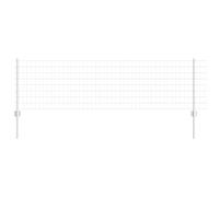 Fence and Post Steel Panels Outdoor Barrier Garden Terrace Divider vidaXL