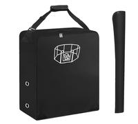 Fence Bag - Portable Playpen Carrier, Folding Pet Fence Storage, Wide Padded Shoulder Strap, Heavy Load Capacity Organization, Pet Supplies, Large Grey Waterproof Fabric For Dog Pens And Picnic